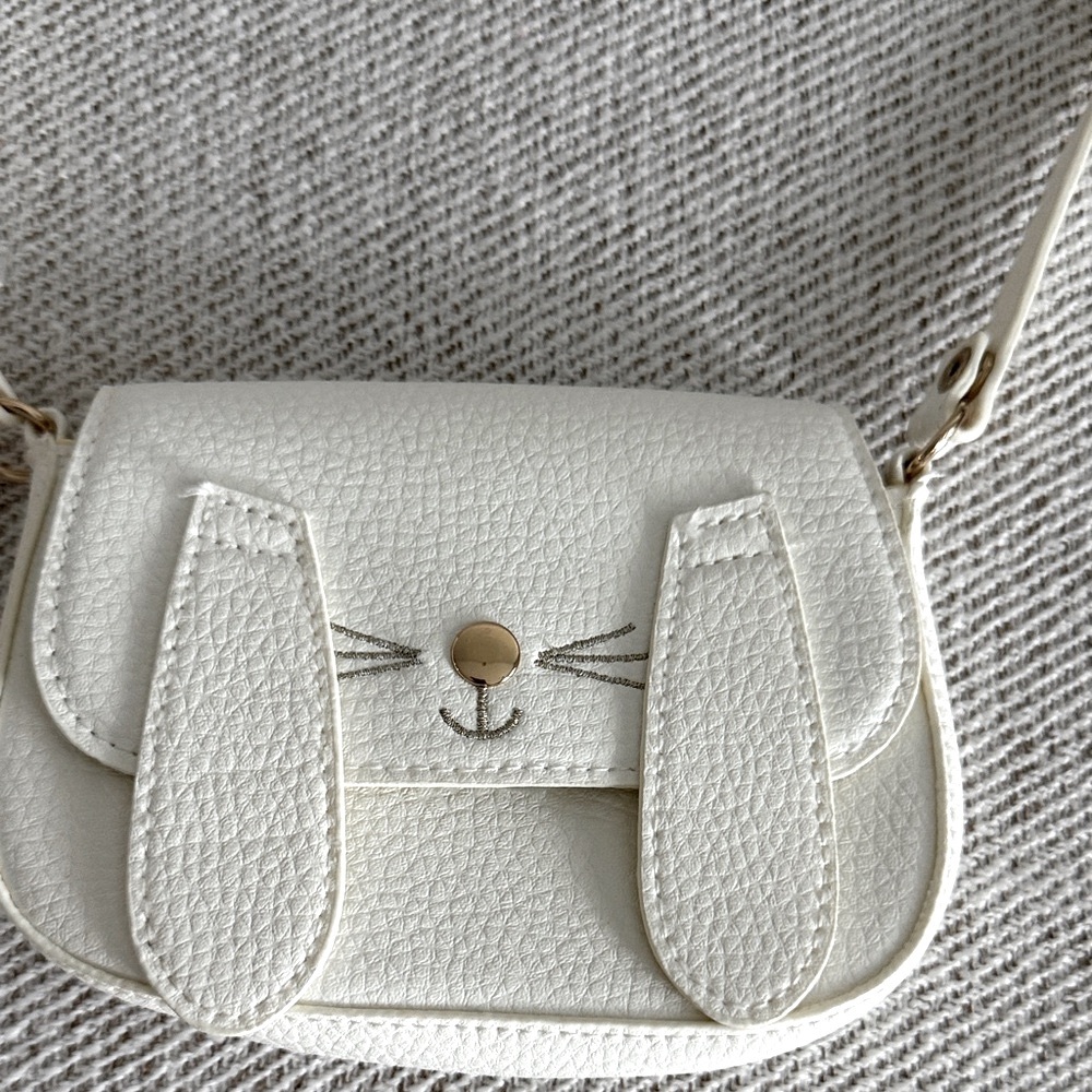 H&M Cream Bunny Toddler Crossbody Bag